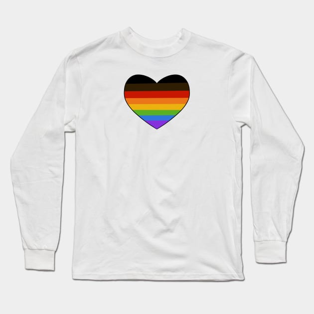 Queer POC Heart Long Sleeve T-Shirt by smolbees